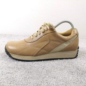 Wanted Speed Womens 8 Sneakers Tan Brown Comfort Shoes Low Top Lace Up